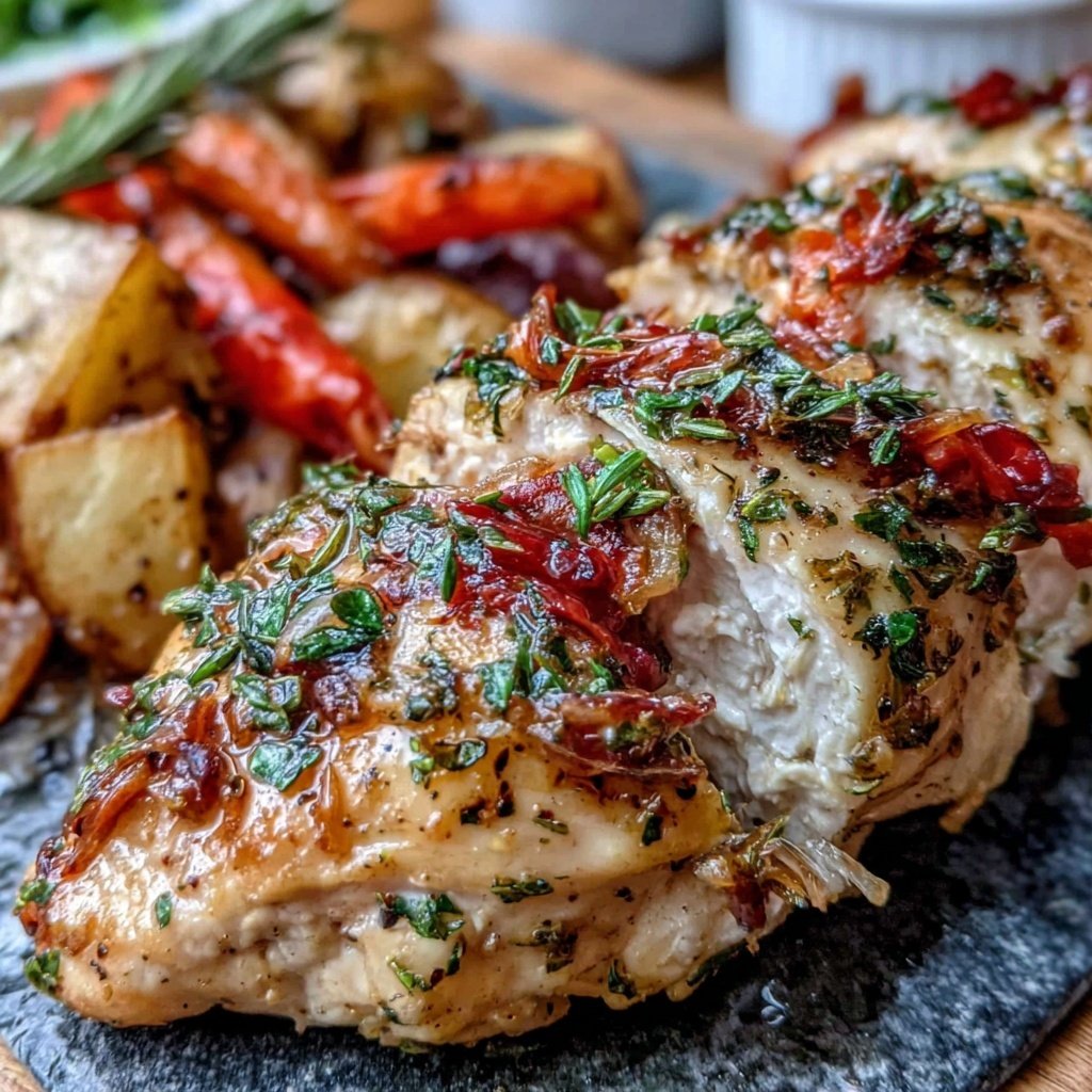 Healthy Baked Lemon Chicken Breast