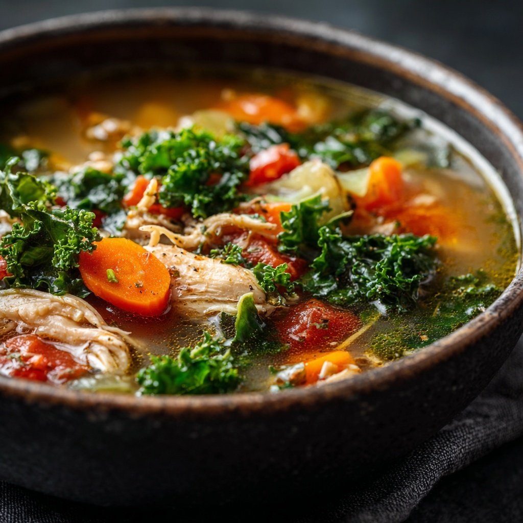 Rotisserie Chicken And Vegetable Soup
