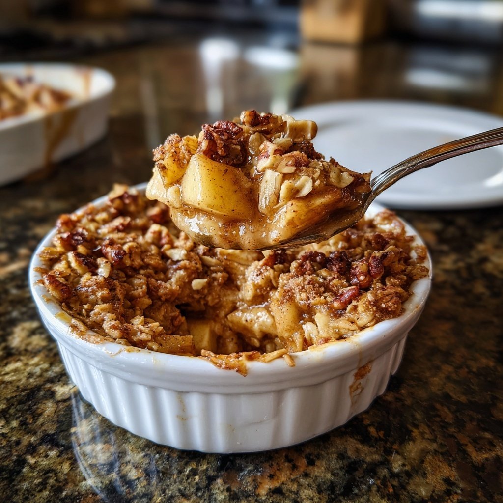 Apple Cinnamon Baked Oats