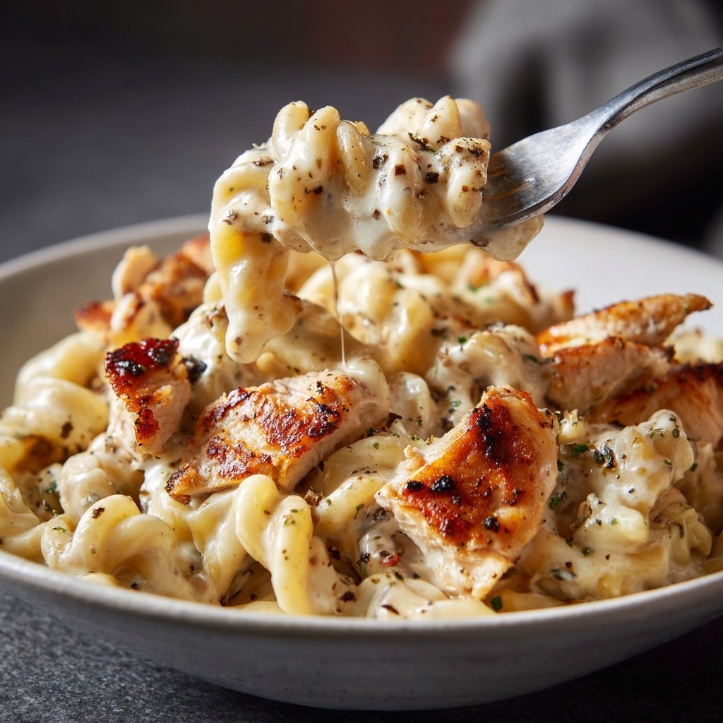 High Protein Pasta With Chicken