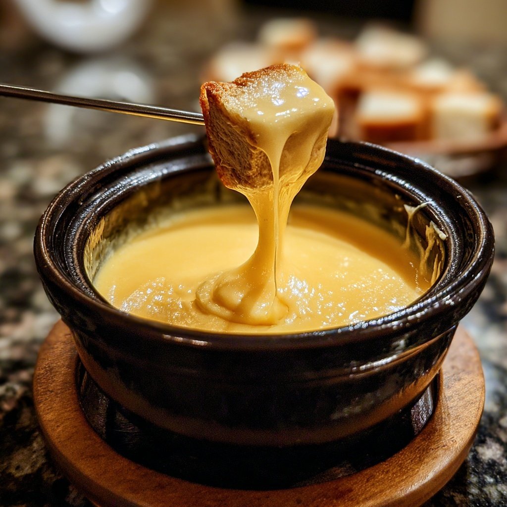 Fondue with Goat Cheese