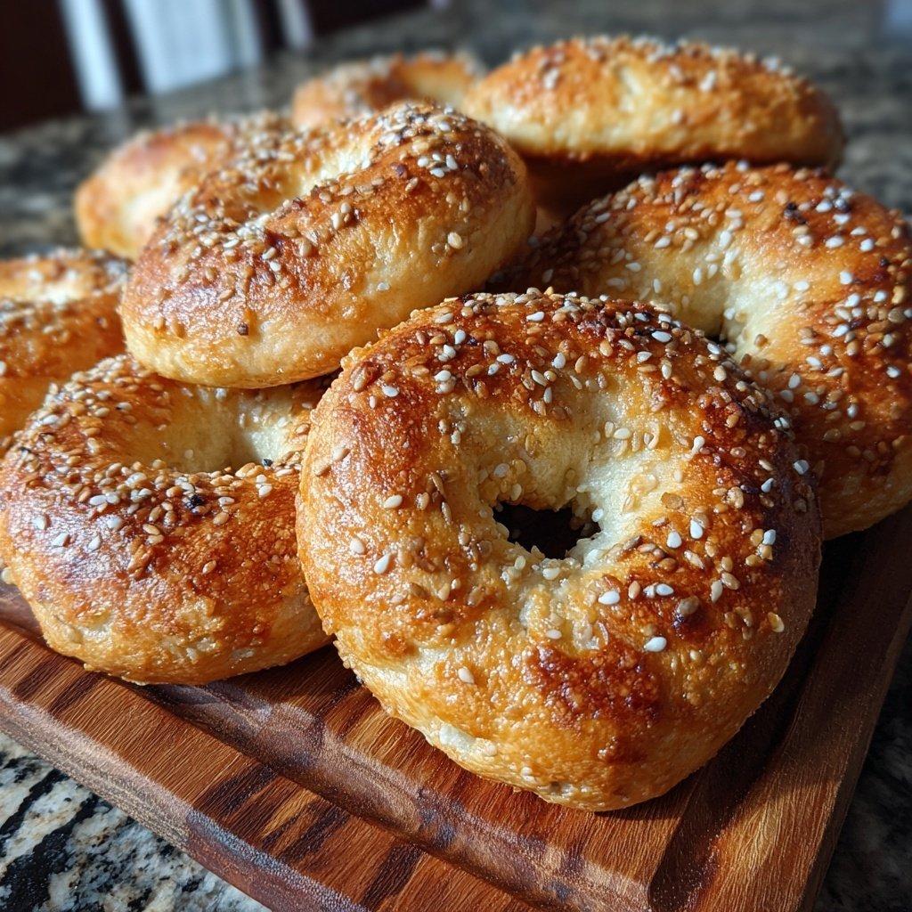 Protein Bagels With Whole Wheat Flour