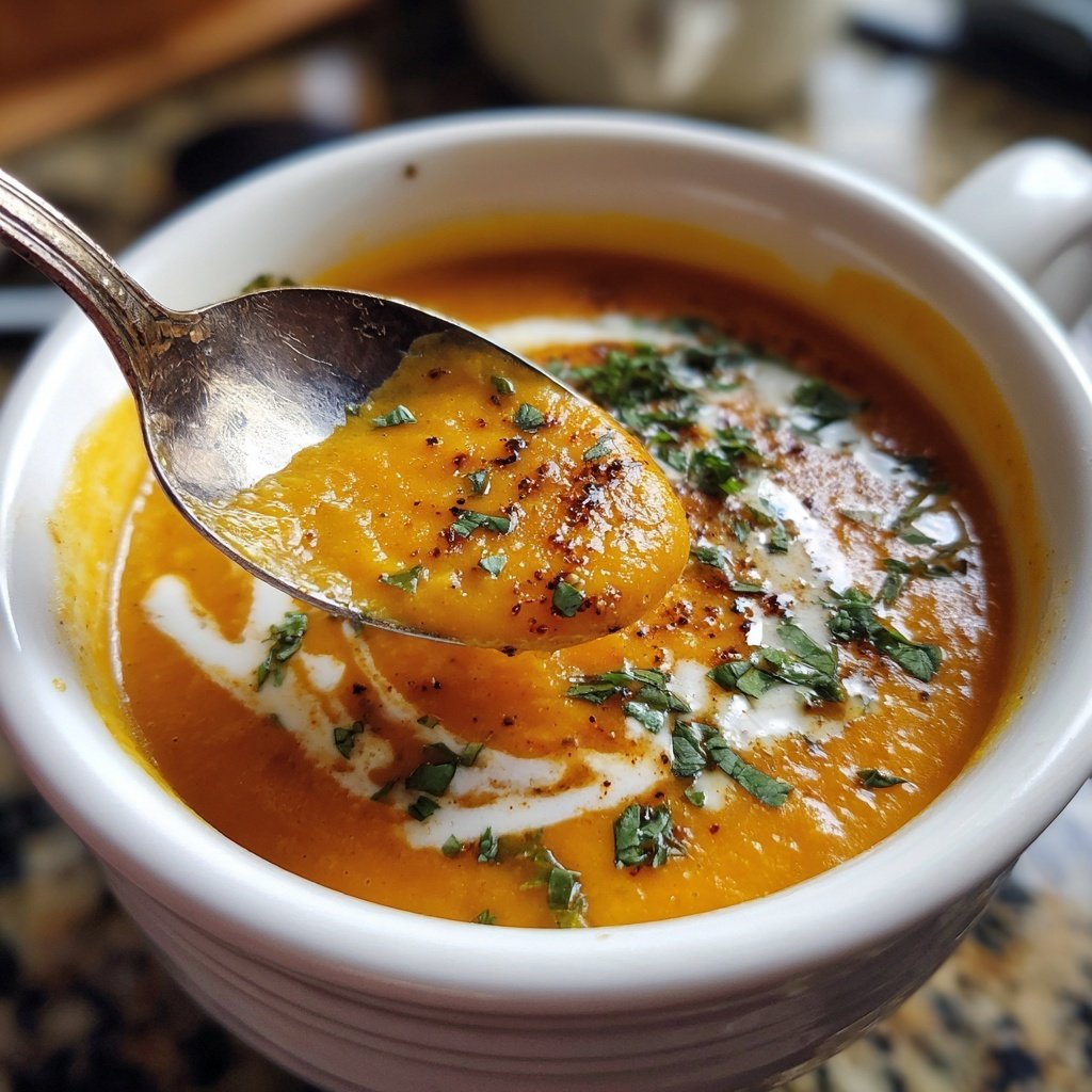 Healthy Carrot Ginger Soup
