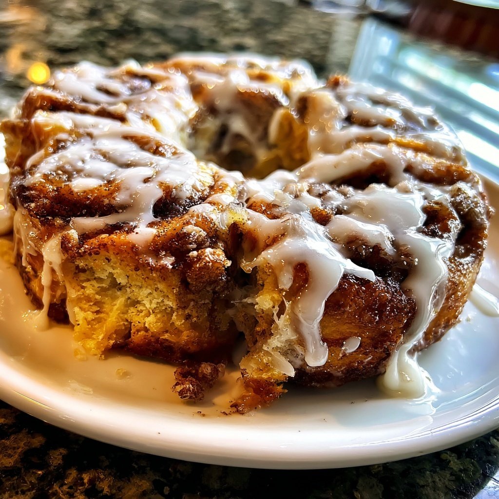 Spring Brunch Cinnamon Roll Bake