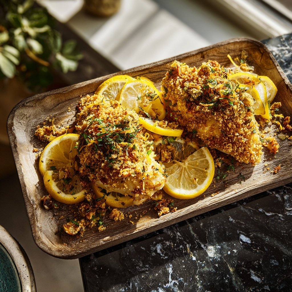Greek Yogurt Lemon Chicken Bake